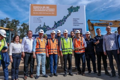 Concessionária inicia primeiras ações na BR-381/MG