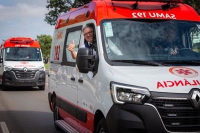 Governo Federal entrega mais 156 novas ambulâncias para 114 municípios