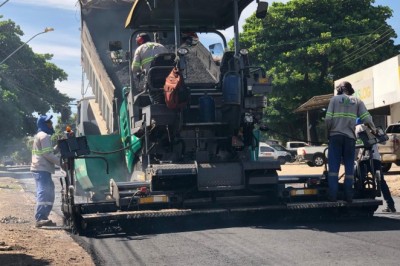 Prefeitura inicia recapeamento de ruas no Setor Vila Morais