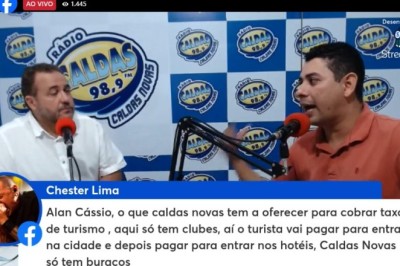 Estreia do Programa de Léo de Oliveira na Caldas FM 98,9 ultrapassa mil telespectadores