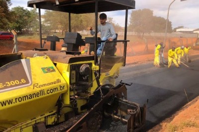 Seinfra conclui obra na Avenida Laurício Pedro Rasmussem nesta segunda-feira (16/6)
