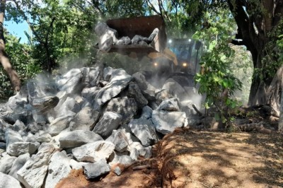 Prefeitura de Goiânia inicia obras de recuperação de erosão no Parque Santa Rita