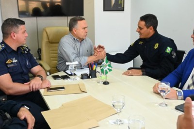 Prefeitura de Goiânia firma cooperação inédita com PRF para ampliar segurança pública com troca de dados