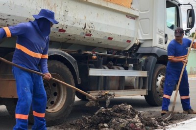 Seinfra leva serviços de zeladoria para bairros da Região Sudoeste