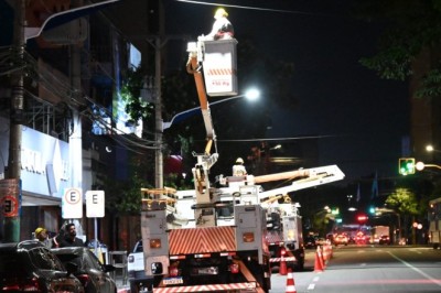 Canal de atendimento do Brilha Goiânia soluciona 2 mil solicitações de trocas de lâmpadas