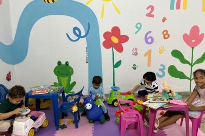 Maternidade Dona Íris disponibiliza brinquedoteca para crianças que acompanham mães em atendimento na unidade