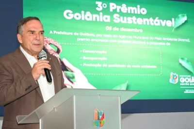 Prefeito Sandro Mabel reconhece empresas na 3ª edição do Prêmio Goiânia Sustentável