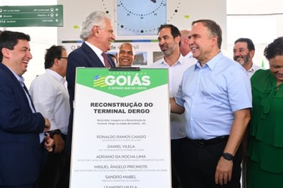 Mabel exalta avanços no transporte coletivo em Goiânia durante inauguração do Terminal do Dergo