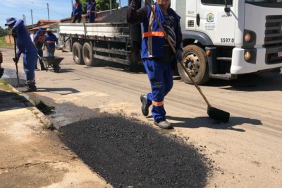 Revitalização asfáltica pela Prefeitura de Goiânia avança em 47 vias do Setor Pedro Ludovico
