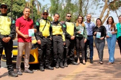 Núcleo Virtual de Trânsito do TJGO promove blitz para conscientização sobre conciliação em acidentes de trânsito