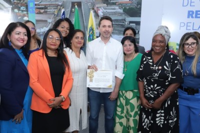 Prefeito Vilela se encontra com conselheiras dos Direitos das Mulheres de Aparecida