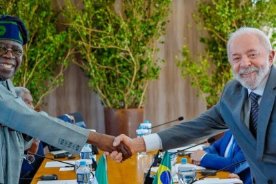 Em bilateral com presidente da Nigéria, Lula discute ampliação do intercâmbio comercial