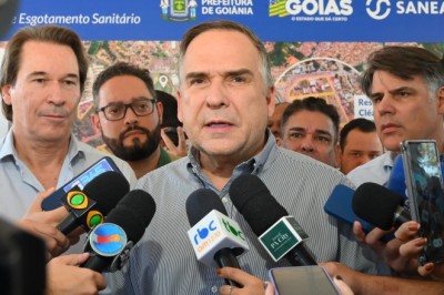 Sandro Mabel comemora avanço de Goiânia na cobertura de saneamento básico
