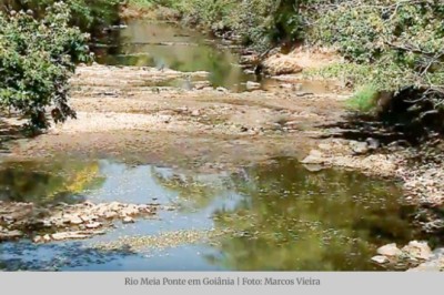 Superbactéria é identificada no Rio Meia Ponte por pesquisadores da UEG