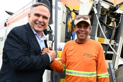 Gestão Sandro Mabel revitaliza mais de 90 km de asfalto em 2025