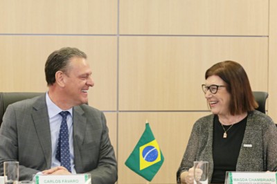 Ministro Carlos Fávaro e presidente da Petrobras debatem integração entre agro e energia para impulsionar o desenvolvimento do Brasil