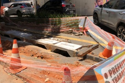 Prefeitura de Goiânia realiza obras de drenagem e de pavimentação no Corredor T-7 e Parque Flamboyant