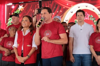 Natal do Bem distribui milhares de brinquedos para crianças em Aparecida