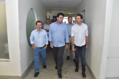 Vilela confere qualidade dos serviços da Maternidade Municipal de Aparecida