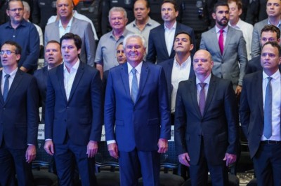 Caiado e Daniel Vilela lançam ferramenta que incorpora IA à segurança pública