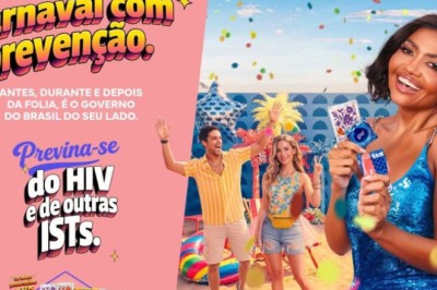 Campanha de carnaval do Governo do Brasil reforça uso de camisinha na prevenção de doenças