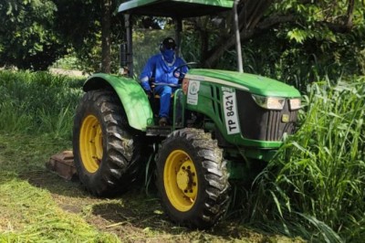 Força-tarefa da Comurg executa 1,3 milhão de m² de poda de gramado em 10 dias de trabalho