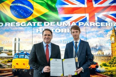 Brasil e Reino Unido ampliam cooperação técnica no setor ferroviário