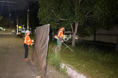 Comurg executa 325 mil metros quadrados de roçagem em 34 pontos de Goiânia