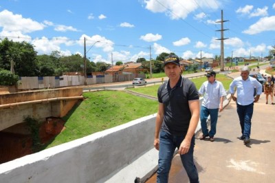 Prefeitura de Aparecida libera trânsito na nova ponte da Avenida Uirapuru