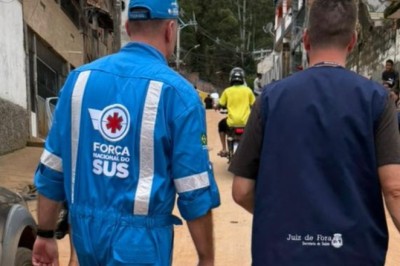Equipes de saúde reforçam atendimento em municípios atingidos pelas chuvas na Zona da Mata, em Minas Gerais