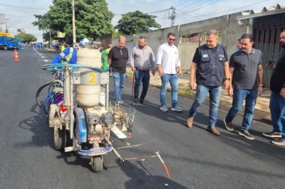 Mabel lança força-tarefa de sinalização viária para fortalecer segurança no trânsito