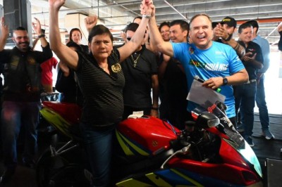 MotoGP Goiânia: Mabel participa do MotoMulher reunindo integrantes de motoclubes femininos