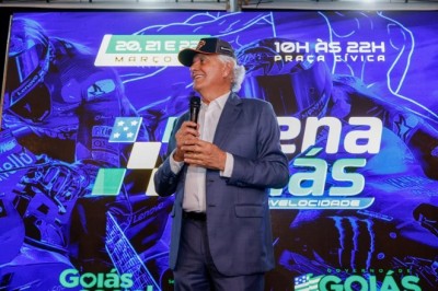 Caiado lança Arena Goiás Motovelocidade que vai receber público durante MotoGP em Goiânia