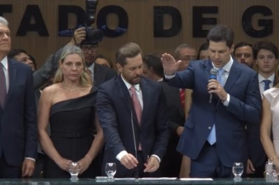 Daniel Vilela assume o Palácio das Esmeraldas e passa a governar Goiás