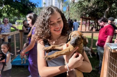 Goiânia amplia ações de proteção animal com adoção e conscientização em evento no Parque Flamboyant