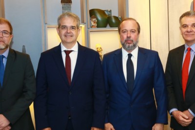 Silveira recebe CEO Global da Serra Verde e reafirma interesse nacional na atração de investimentos em terras raras