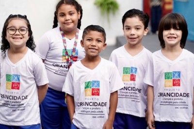 Sugestões dos alunos orientam melhorias em escolas do Programa Cidade para Crianças