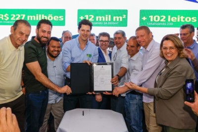 Daniel Vilela anuncia investimento de R$ 227 milhões em ampliação do Hospital Estadual de Jataí
