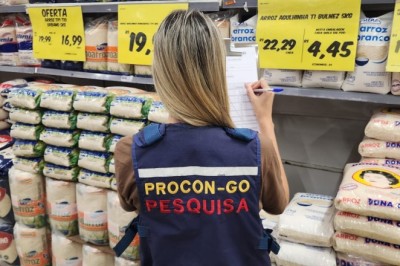 Pesquisa do Procon Goiás aponta variação de até 478% em produtos alimentícios em diferentes estabelecimentos