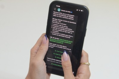 Goianos podem renovar CNH e solicitar segunda via da Carteira de Identidade Nacional pelo WhatsApp