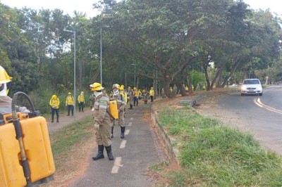 Prefeitura de Goiânia reforça ações de prevenção às queimadas e capacita forma primeira brigada municipal de incêndios