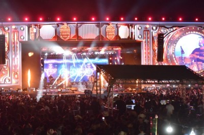 Público recorde marca segunda noite do 17º Aparecida é Show