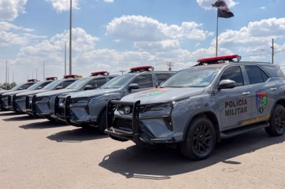 Polícia Militar recebe nova frota com mais de 1,6 mil viaturas