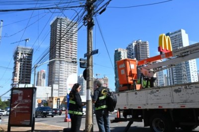 Operação Cidade Segura retira 203 toneladas de fios inservíveis e encaminha materiais para destinação ambientalmente adequada
