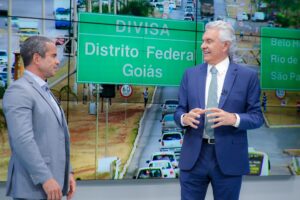 Governador Ronaldo Caiado concede entrevista ao Balanço Geral DF e projeta um acordo para estabelecer valor fixo da tarifa do transporte público para o Entorno do DF
